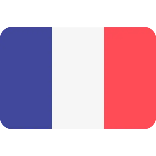 Bandera oficial de Francia para la personalización como muestra de operación global