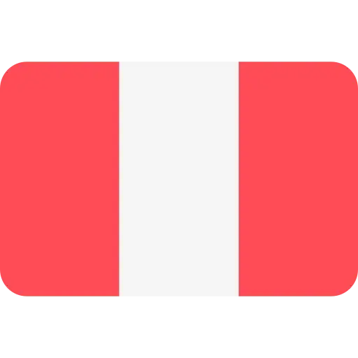 Bandera oficial de Perú para localización de servicios de marketing.