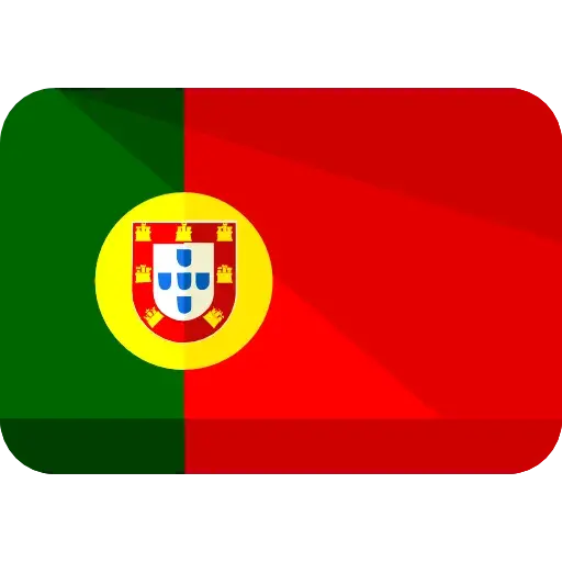 Bandera oficial de Portugal como muestra de operación global